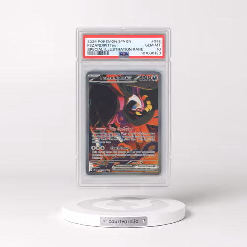 2024 Pokémon Sfa EN-Shrouded Fable #092 Fezandipiti EX - Holo Special Illustration Rare (PSA 10 GEM