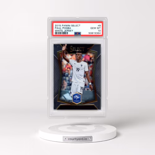 2015 Panini Select #8 Paul Pogba - White Jersey (PSA 10 GEM MINT)