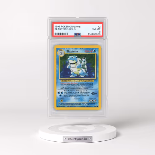 1999 Pokémon Game #2 Blastoise - Holo (PSA 8 NM-MT)