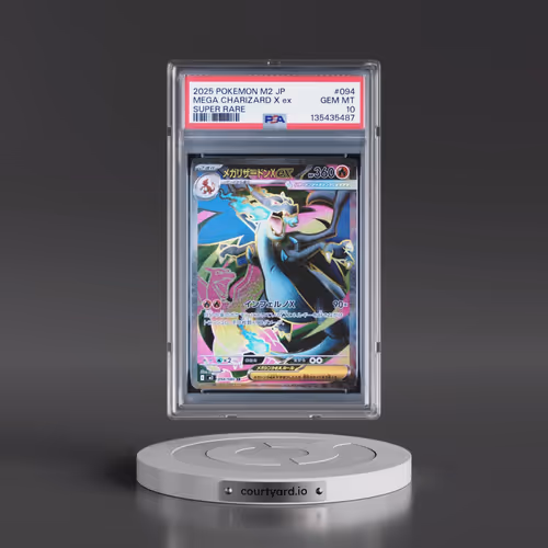2025 Pokémon M2-Inferno X #094 Mega Charizard X EX - Holo Super Rare (PSA 10 GEM MINT)