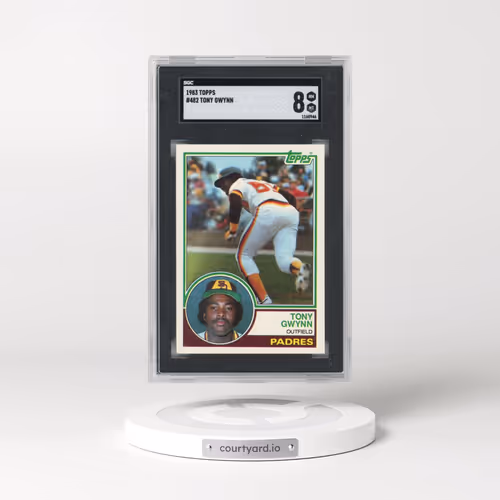 1983 Topps #482 Tony Gwynn (SGC 8 NM-MT)