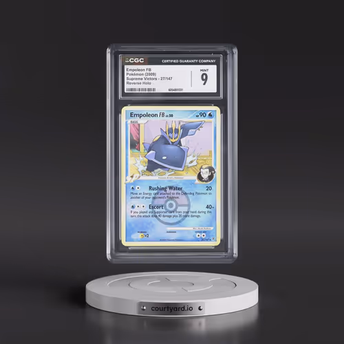 2009 Supreme Victors #27/147 Empoleon FB - Reverse Holo (CGC 9 MINT)
