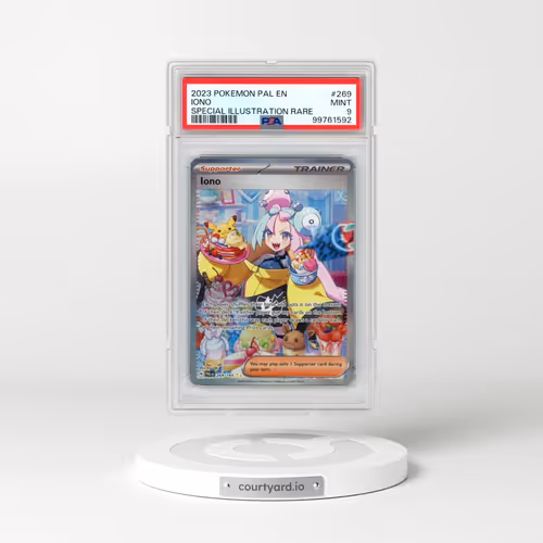2023 Pokémon Pal EN-Paldea Evolved #269 Iono - Special Illustration Rare (PSA 9 MINT)