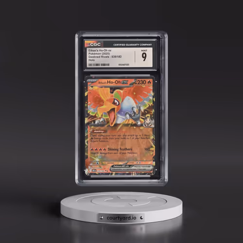 2025 Pokémon Dri EN-Destined Rivals #039 Ethan's HO-Oh EX - Holo (CGC 9 MINT)
