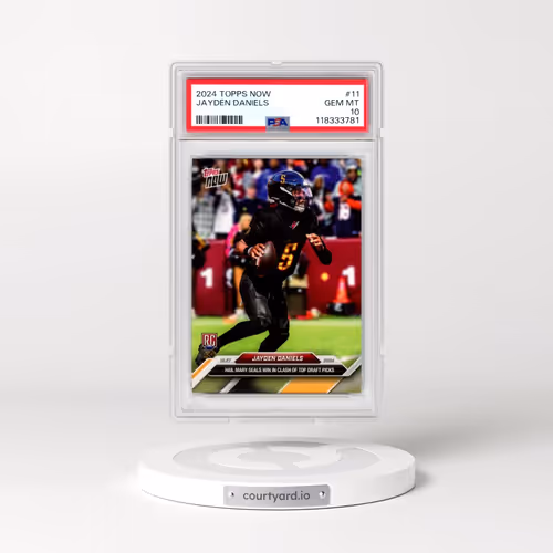 2024 Topps Now #11 Jayden Daniels (PSA 10 GEM MINT)