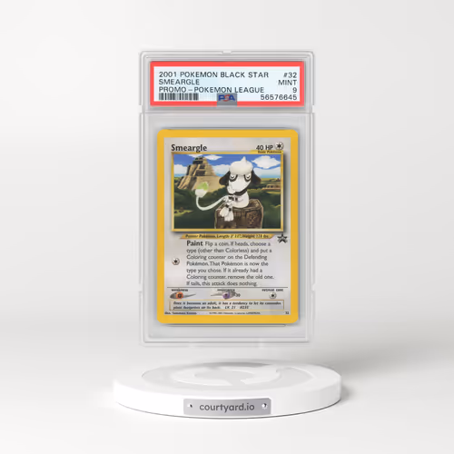 1999 Black Star Promos #32 Smeargle - Pokémon League (PSA 9 MINT)