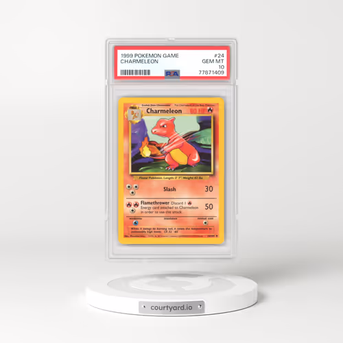 1999 Base Set #24 Charmeleon (PSA 10 GEM MINT)