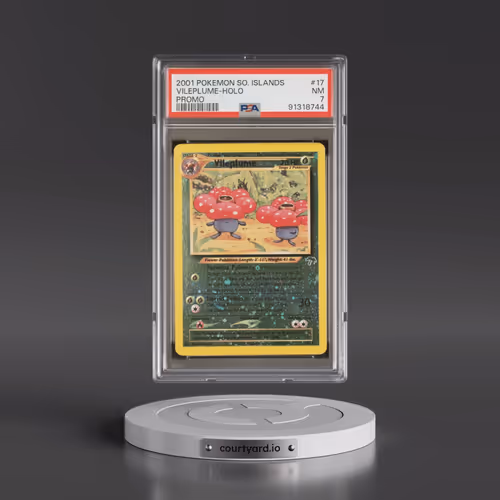 2001 Pokémon Southern Islands Promo #17 Vileplume - Holo (PSA 7 NM)