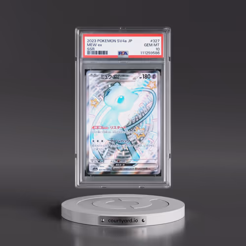 2023 Pokémon Sv4a-Shiny Treasure EX #327 Mew EX - Holo Ssr (PSA 10 GEM MINT)