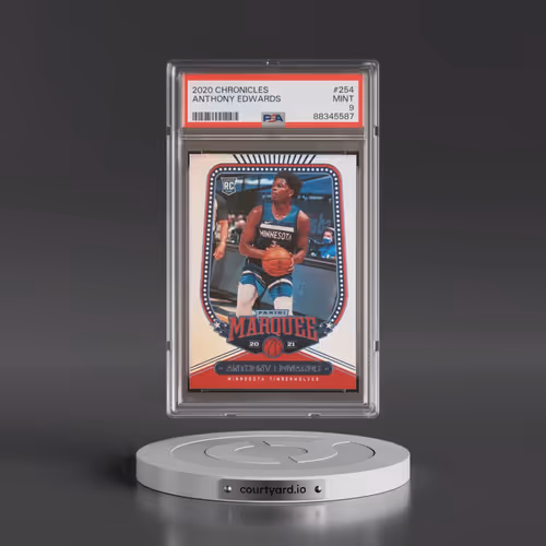 2020 Panini Chronicles #254 Anthony Edwards (PSA 9 MINT)