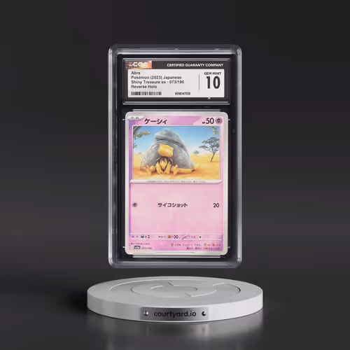 2023 Shiny Treasure ex #073/190 Abra - Reverse Holo Digitized (CGC 10 GEM MINT)
