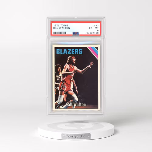 1975 Topps #77 Bill Walton (PSA 6 EX-MT)