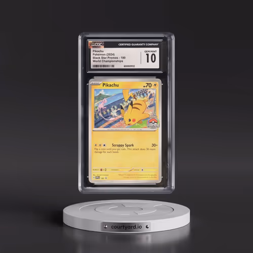 2023 Black Star Promos - Scarlet & Violet SVP EN #190 Pikachu - World Championships (CGC 10 GEM MINT