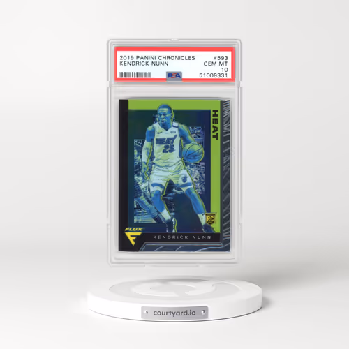 2019 Panini Chronicles #593 Kendrick Nunn (PSA 10 GEM MINT)