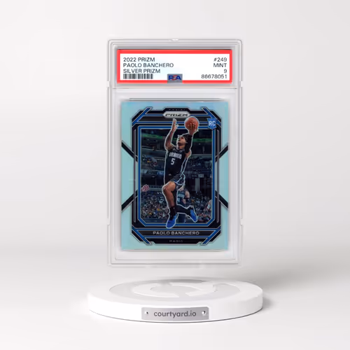 2022 Panini Prizm #249 Paolo Banchero - Silver Prizm (PSA 9 MINT)