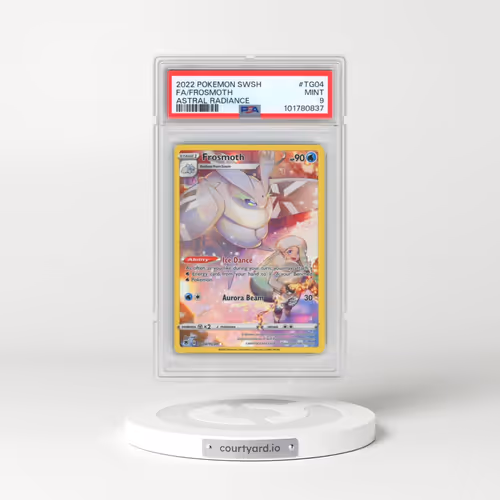2022 Pokémon Sword & Shield Astral Radiance #TG04 Frosmoth - Full Art (PSA 9 MINT)