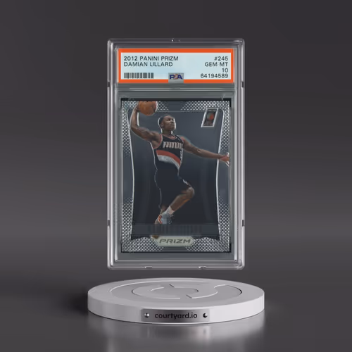 2012 Panini Prizm #245 Damian Lillard (PSA 10 GEM MINT)