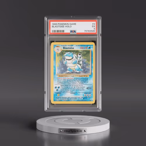 1999 Pokémon Game #2 Blastoise - Holo (PSA 5 EX)