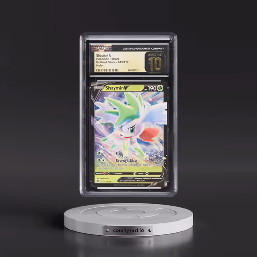 2022 Brilliant Stars #013/172 Shaymin V - Holo (CGC 10 PRISTINE)