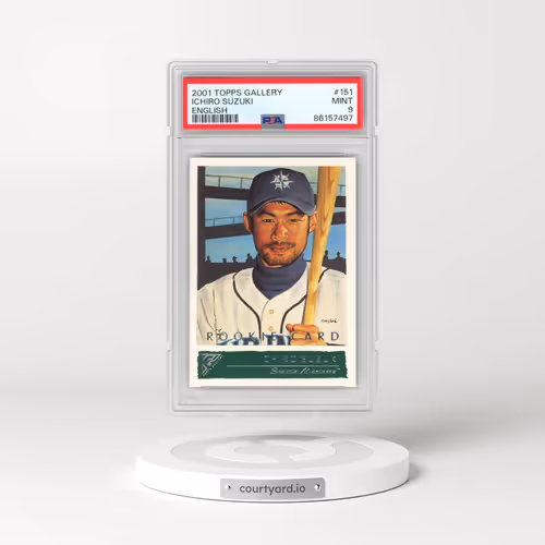 2001 Topps Gallery #151 Ichiro Suzuki - English (PSA 9 MINT)
