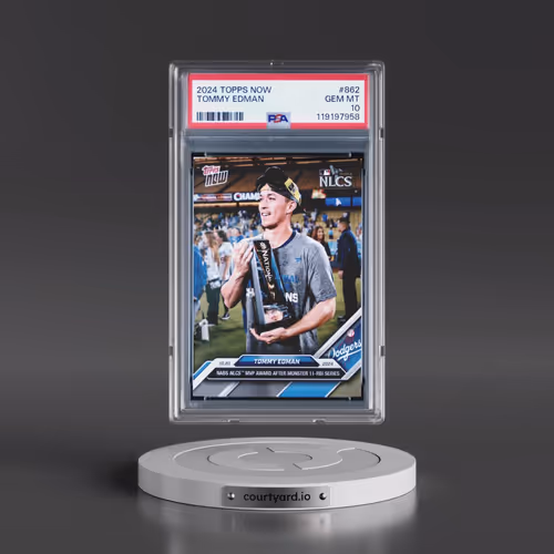 2024 Topps Now #862 Tommy Edman (PSA 10 GEM MINT)