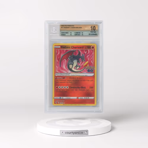 2022 Pokémon GO #011 Radiant Charizard - Holo (BGS 10 PRISTINE)