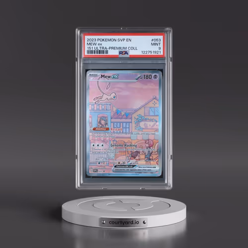 2023 Pokémon Svp EN-SV Black Star Promo #053 Mew EX - Holo 151 Ultra-Premium Collection (PSA 9 MINT)