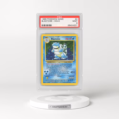 1999 Pokémon Game #2 Blastoise - Holo (PSA 9 MINT)