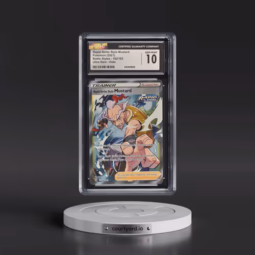 2021 Battle Styles #162/163 Rapid Strike Style Mustard (CGC 10 GEM MINT)