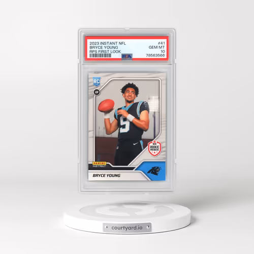 2023 Panini Instant NFL Rps First Look #41 Bryce Young (PSA 10 GEM MINT)
