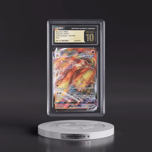 2021 Chilling Reign #021/198 Blaziken VMAX - Holo (CGC 10 PRISTINE)