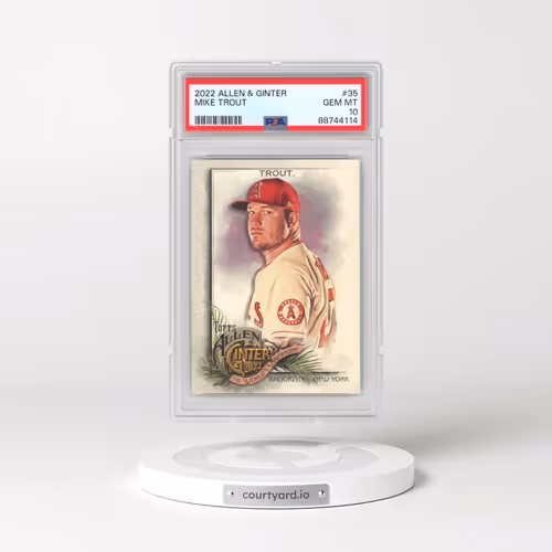 2022 Topps Allen & Ginter #35 Mike Trout (PSA 10 GEM MINT)