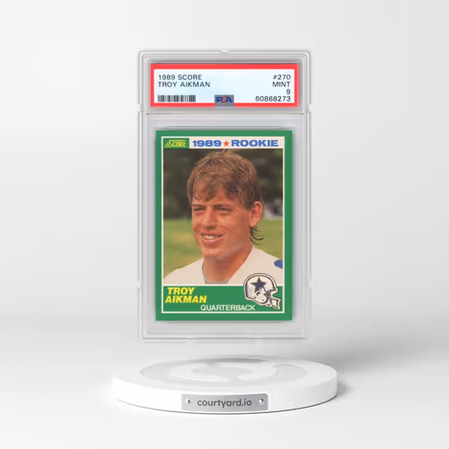 1989 Score #270 Troy Aikman (PSA 9 MINT)