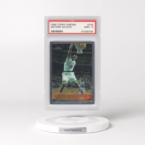 1996 Topps Chrome #146 Antoine Walker (PSA 9 MINT)