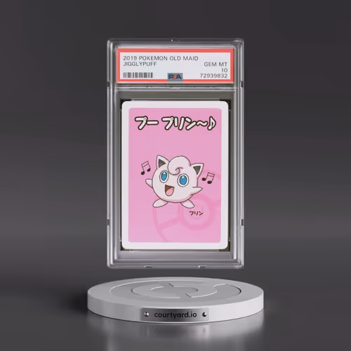 2019 Pokémon Old Maid Jigglypuff (PSA 10 GEM MINT)