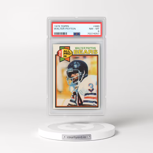1979 Topps #480 Walter Payton (PSA 8 NM-MT)