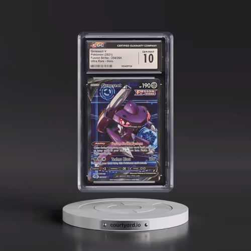 2019 Fusion Strike #254/264 Genesect V - Ultra Rare Holo (CGC 10 GEM MINT)