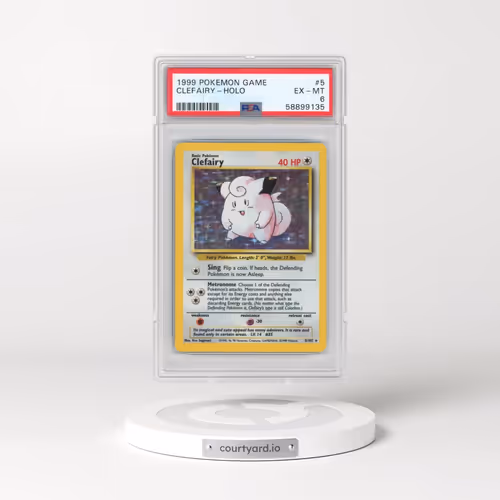 1999 Pokémon Game #5 Clefairy - Holo (PSA 6 EX-MT)