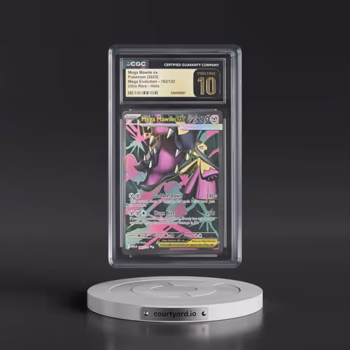 2025 Pokémon Meg EN-Mega Evolution #162 Mega Mawile EX - Holo Ultra Rare (CGC 10 PRISTINE)