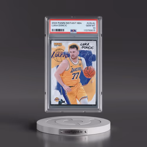 2024 Panini Instant NBA #LDLAL Luka Doncic (PSA 10 GEM MINT)