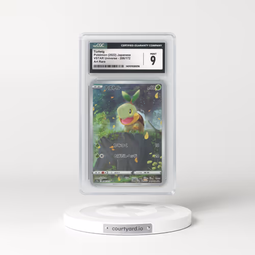 2022 VSTAR Universe #206/172 Turtwig - Art Rare (CGC 9 MINT)