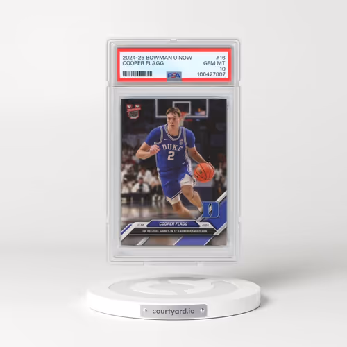 2024-25 Bowman U Now #16 Cooper Flagg (PSA 10 GEM MINT)