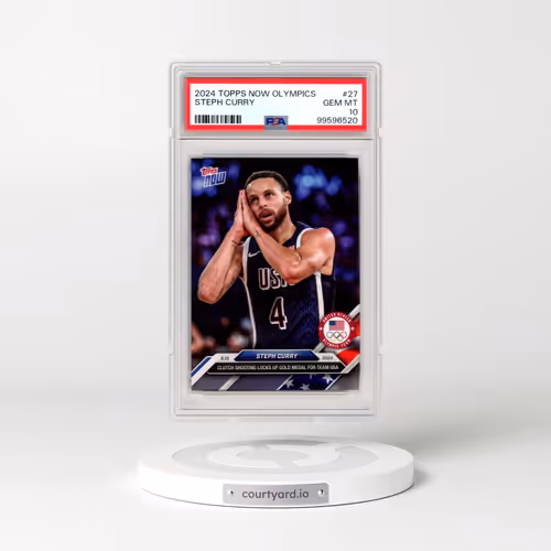 2024 Topps Now Olympic Games #27 Steph Curry (PSA 10 GEM MINT)