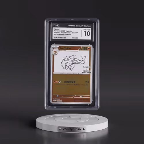 2022 Scarlet & Violet Promos #065/SV-P Flareon - Reverse Holo YU NAGABA x Pokémon () (CGC 10 GEM MIN