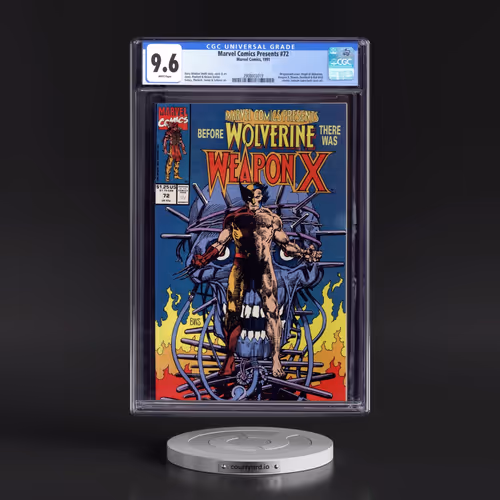 Marvel Comics Presents #72 CGC 9.6 White Pages (Marvel Comics, 1991) - Universal