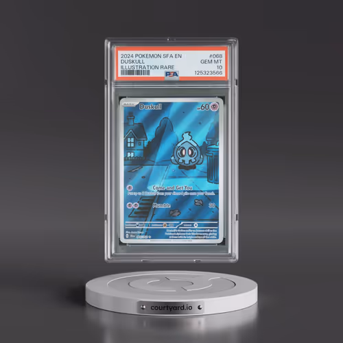 2024 Pokémon Sfa EN-Shrouded Fable #068 Duskull - Illustration Rare (PSA 10 GEM MINT)