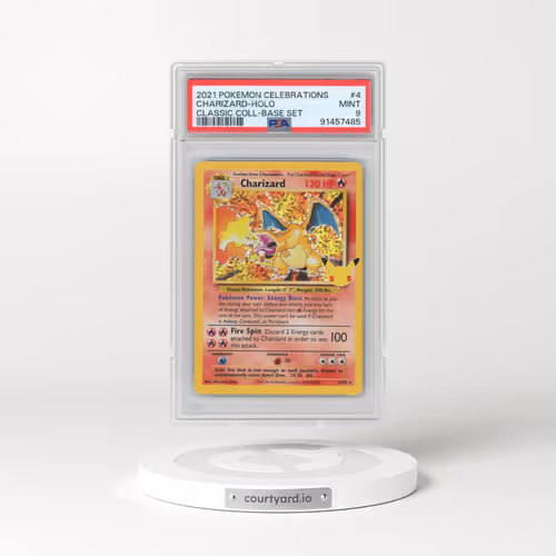 2021 Pokémon Celebrations Classic Collection #4 Charizard - Holo (PSA 9 MINT)