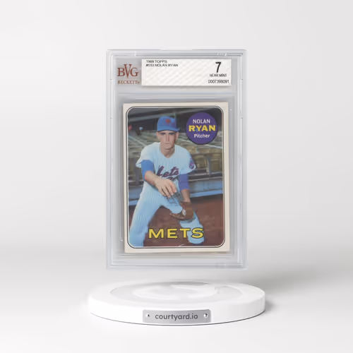 1969 Topps #533 Nolan Ryan (BVG 7 NM)