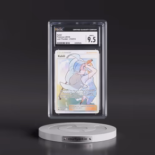 2018 Lost Thunder #210/214 Kahili - Ultra Rare Holo (CGC 9.5 MINT+)