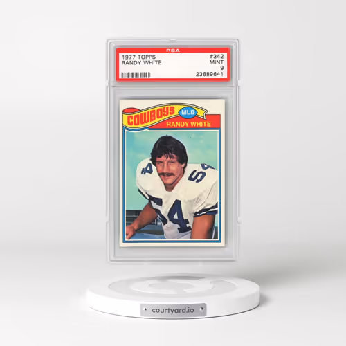 1977 Topps #342 Randy White (PSA 9 MINT)